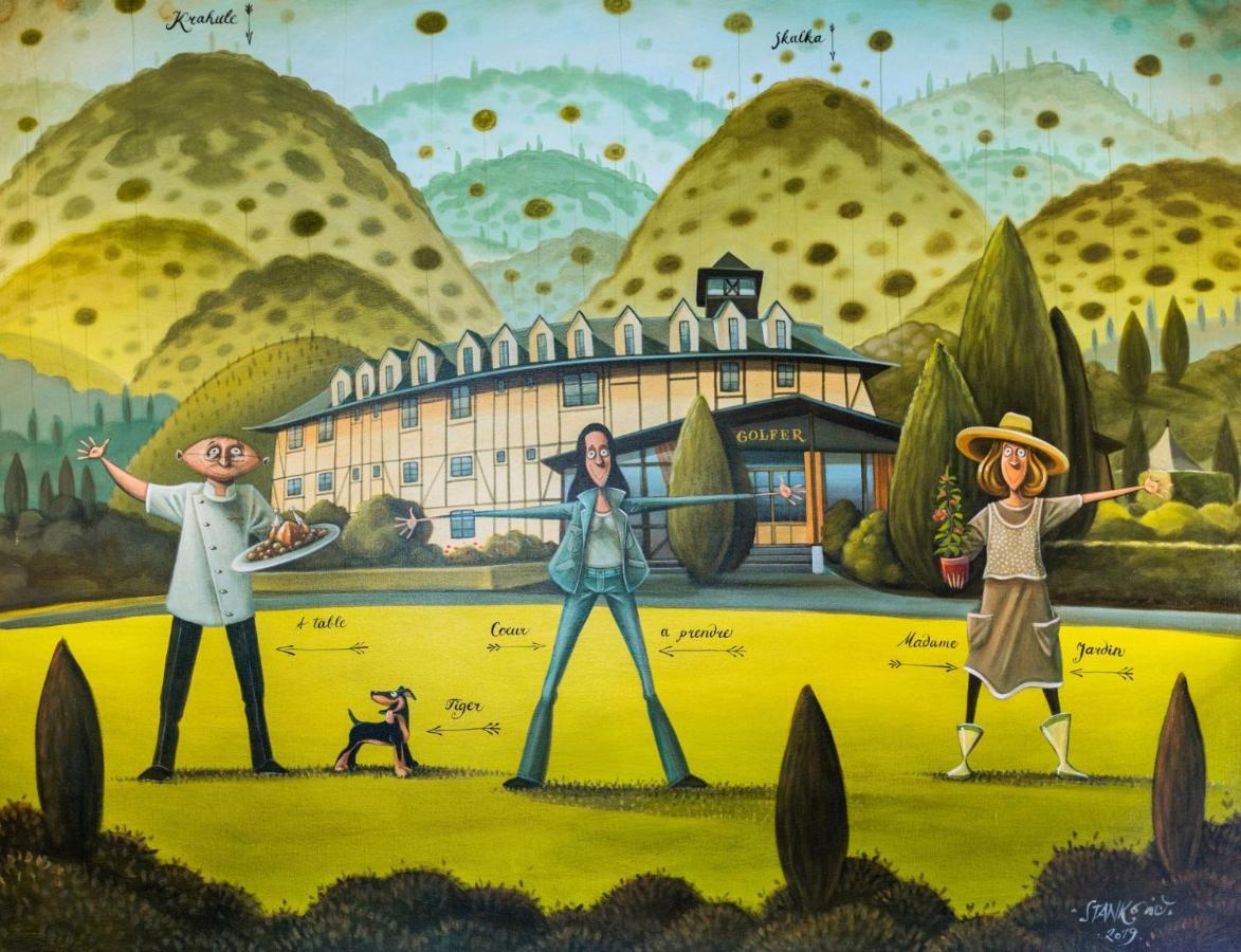 Hotel Golfer Kremnica Bagian luar foto